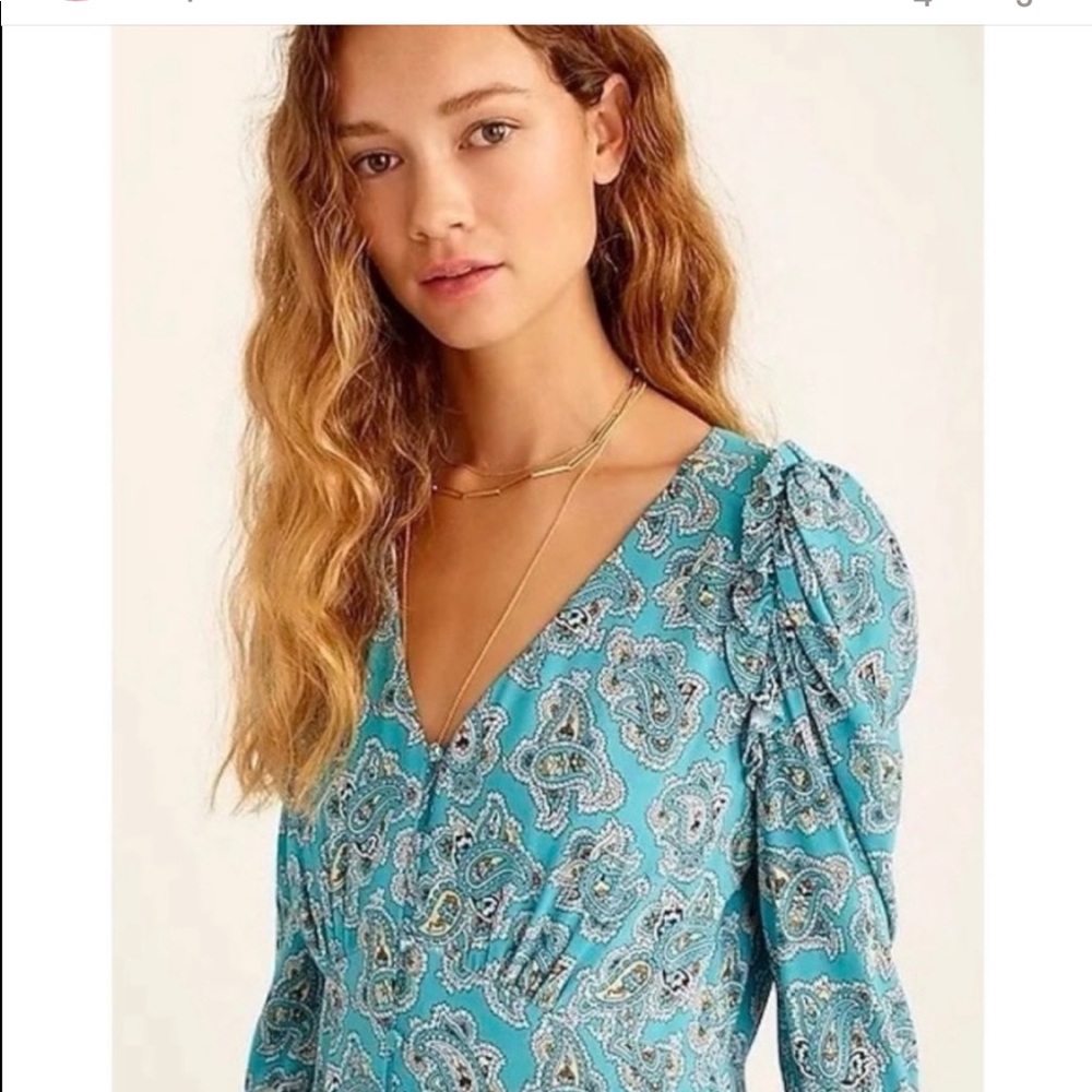 Blue dress
